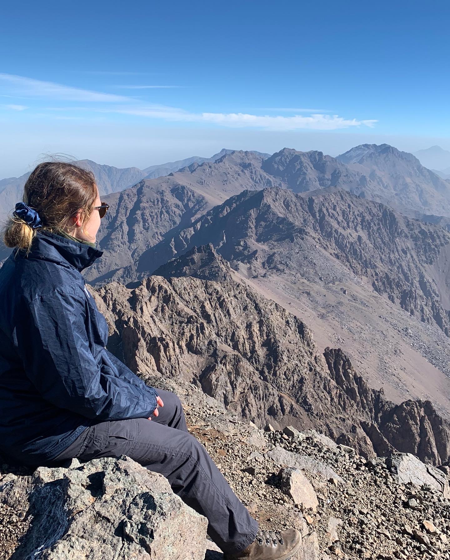 Summit of Mount Toubkal
